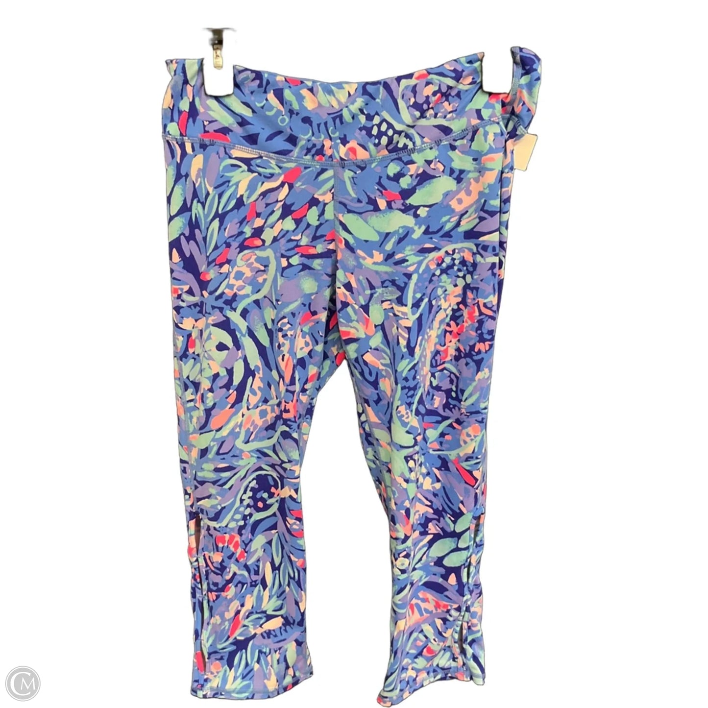 Capris Designer By Lilly Pulitzer In Blue, Size: 12