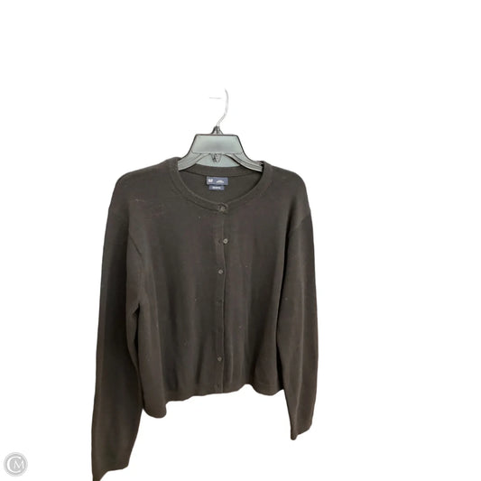 Cardigan By Gap In Black, Size: L