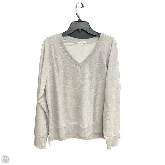Top Long Sleeve Basic By Z Supply In Grey, Size: L