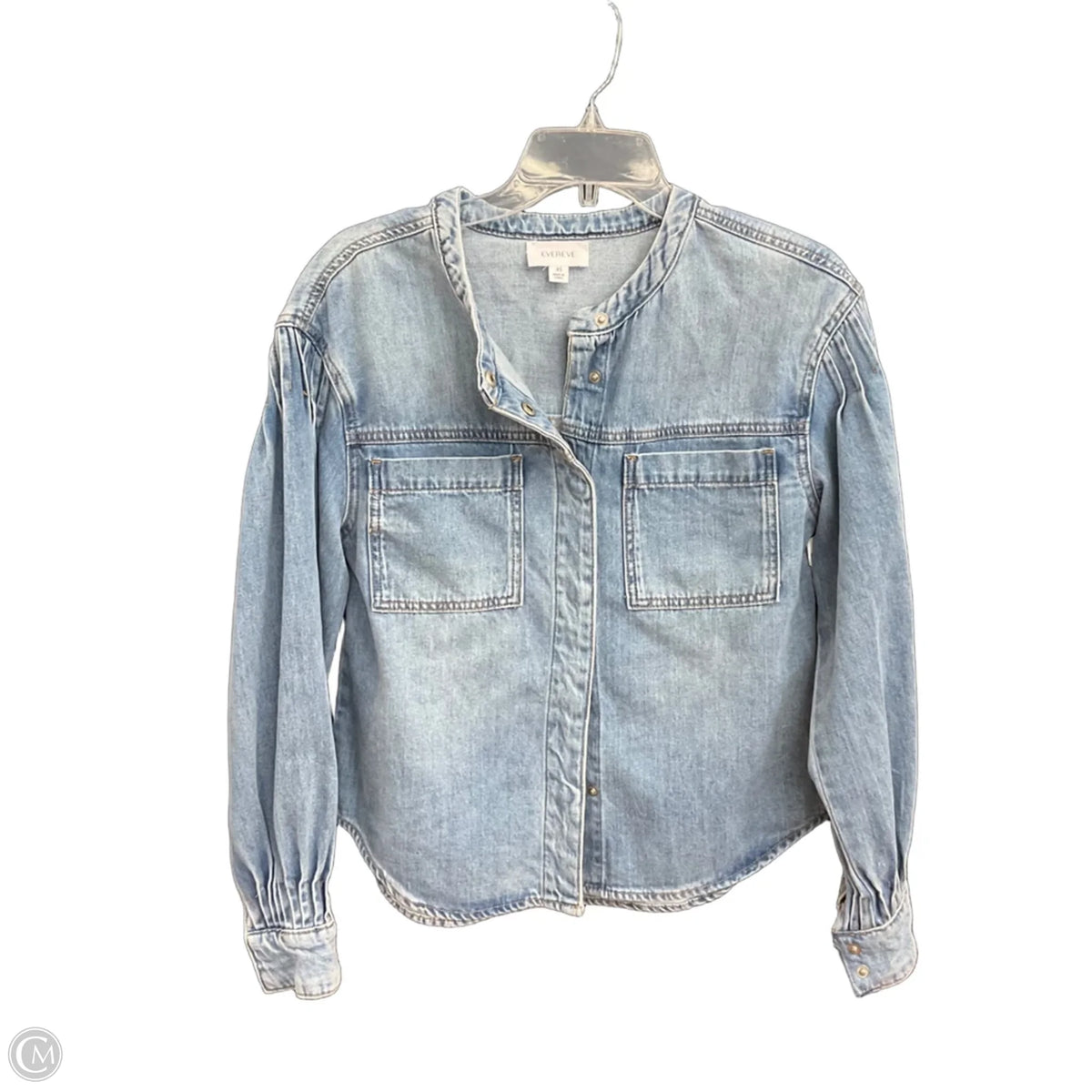 Jacket Denim By Evereve In Blue Denim, Size: Xs