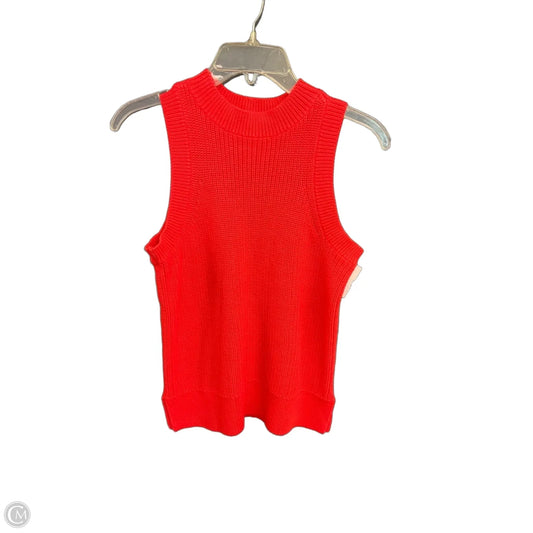 Sweater Short Sleeve By 525 In Orange, Size: Xs