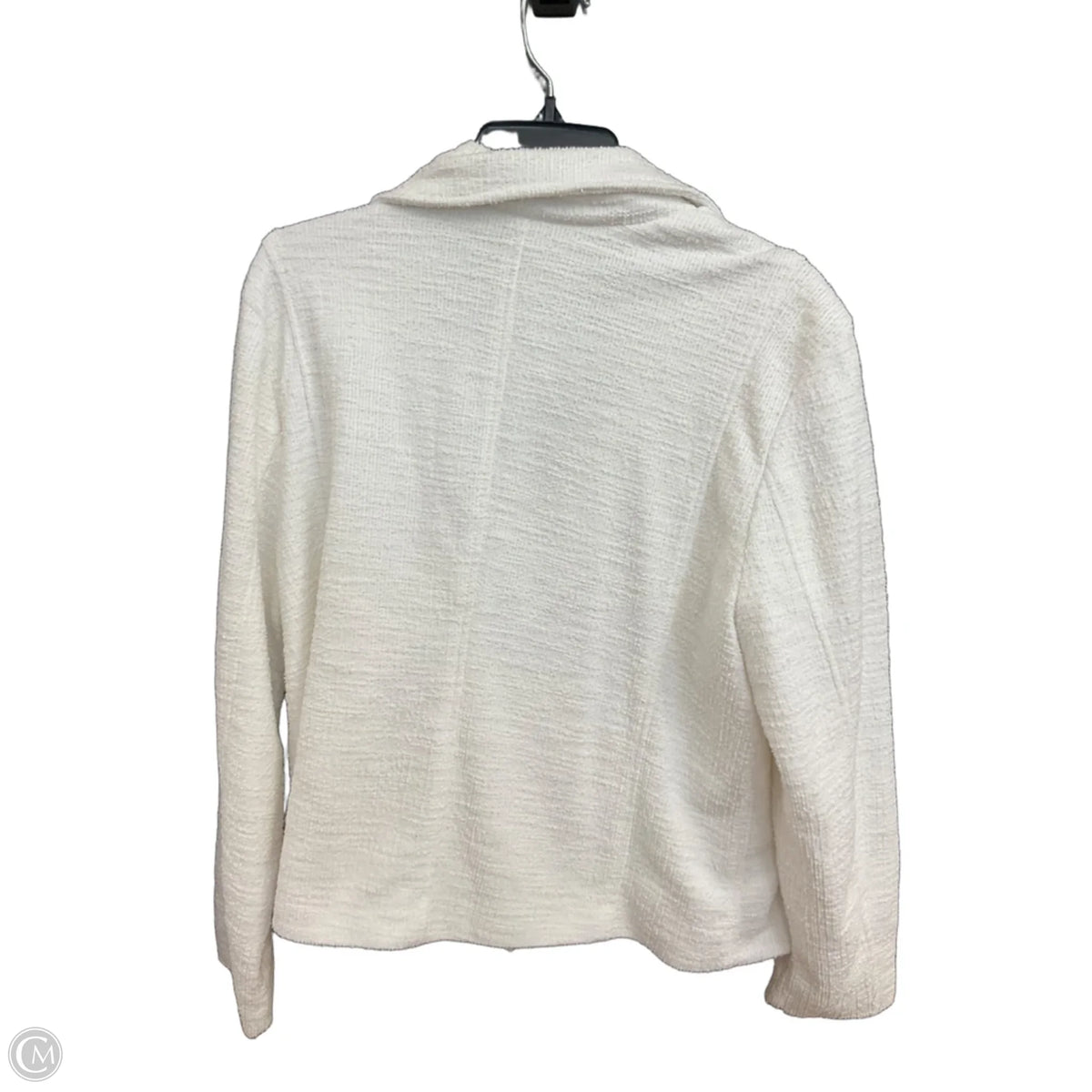 Jacket Moto By Nine West In White, Size: Xl