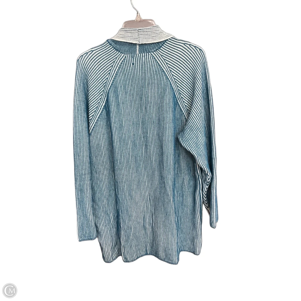 Cardigan By Lands End In Blue, Size: 2x