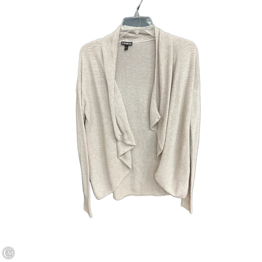 Cardigan By Express In Tan, Size: S