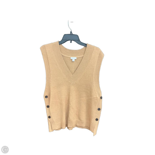 Vest Sweater By J. Jill In Brown, Size: S