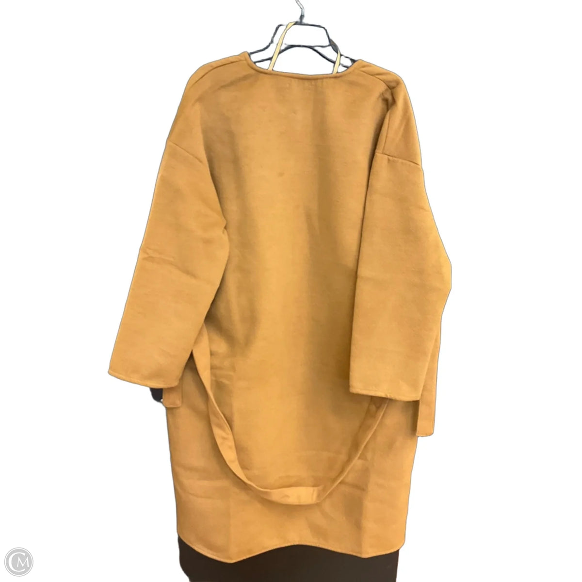 Coat Wool By Loft In Brown, Size: M