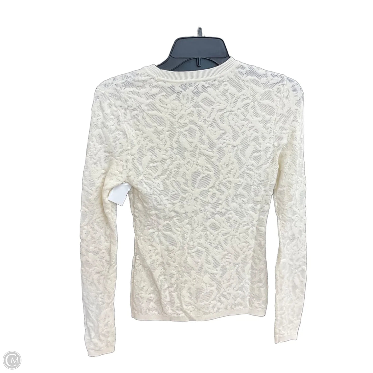 Top Long Sleeve By Rag And Bone In Cream, Size: S