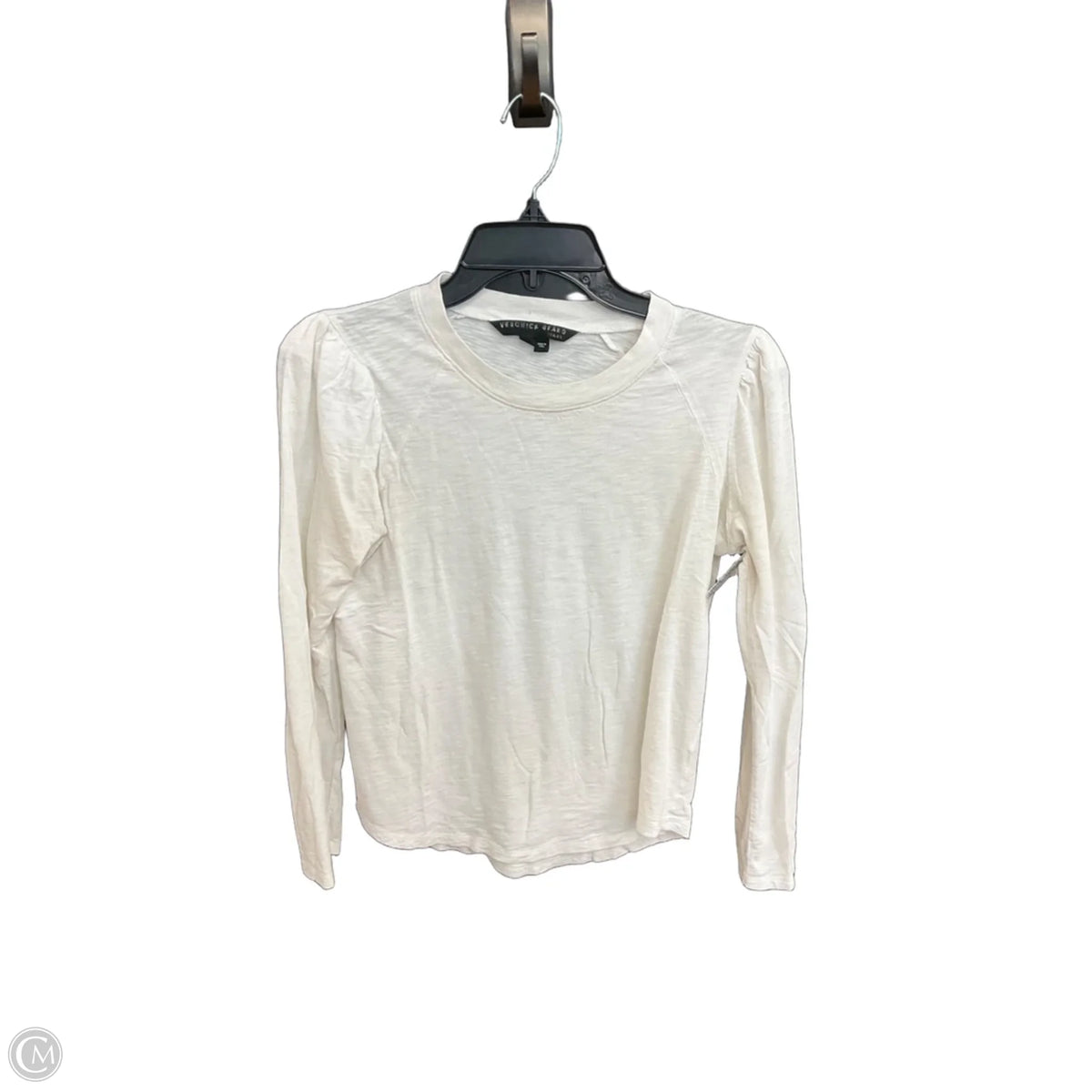 Top Long Sleeve By Veronica Beard In White, Size: S