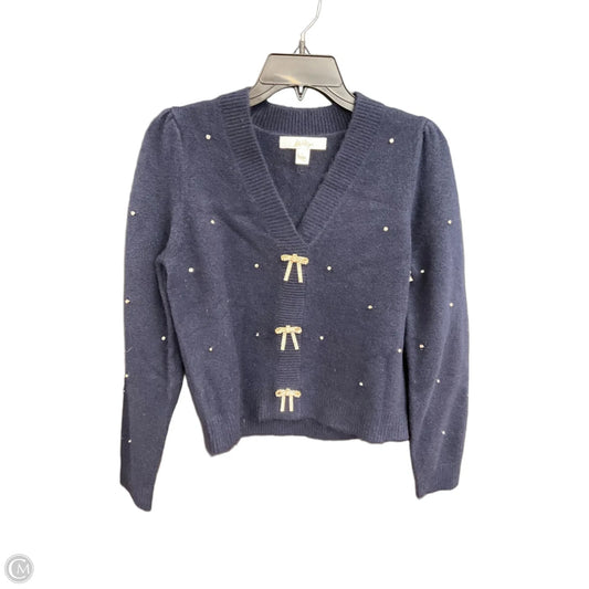 Cardigan Designer By Lilly Pulitzer In Navy, Size: S