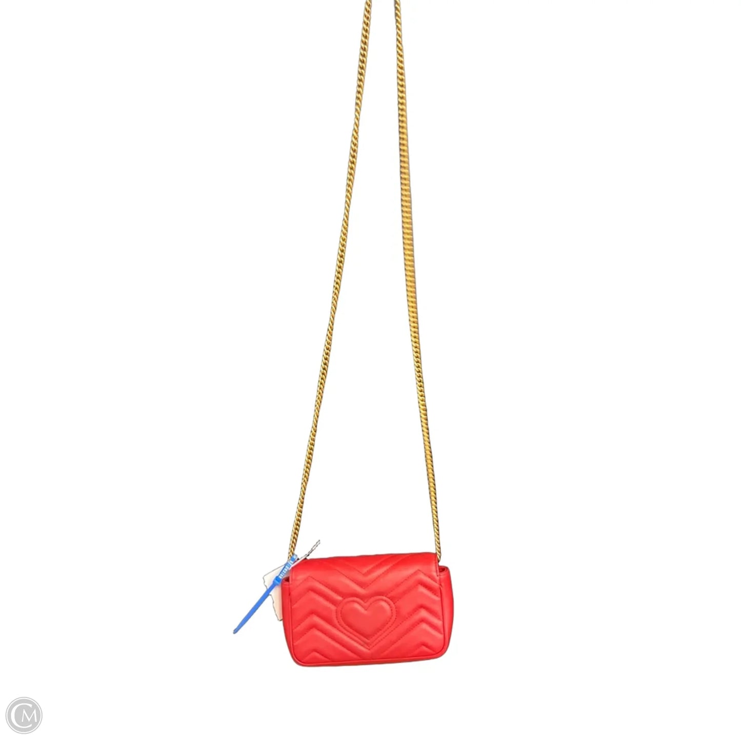 Crossbody Luxury Designer By Gucci, Size: Small