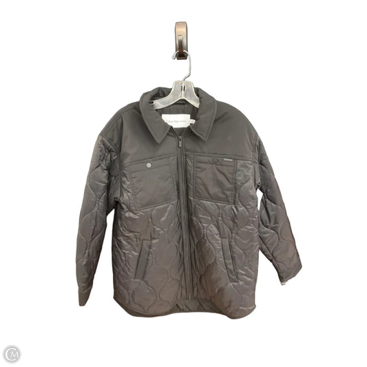 Coat Puffer & Quilted By Calvin Klein In Black, Size: M