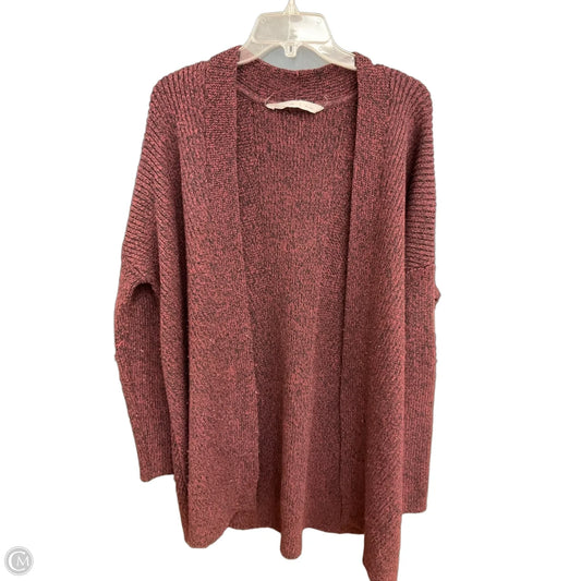 Sweater Cardigan By Athleta In Purple, Size: L