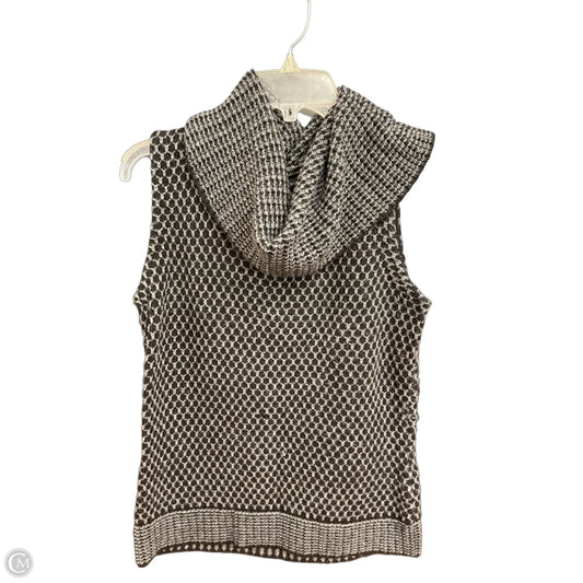 Sweater Short Sleeve By Nine West In Black, Size: L