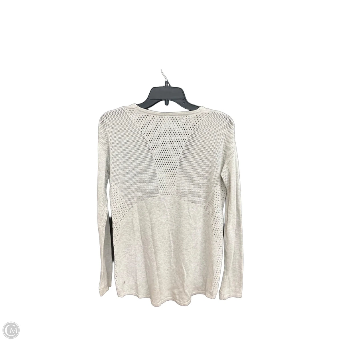 Top Long Sleeve By Lululemon In Grey, Size: S