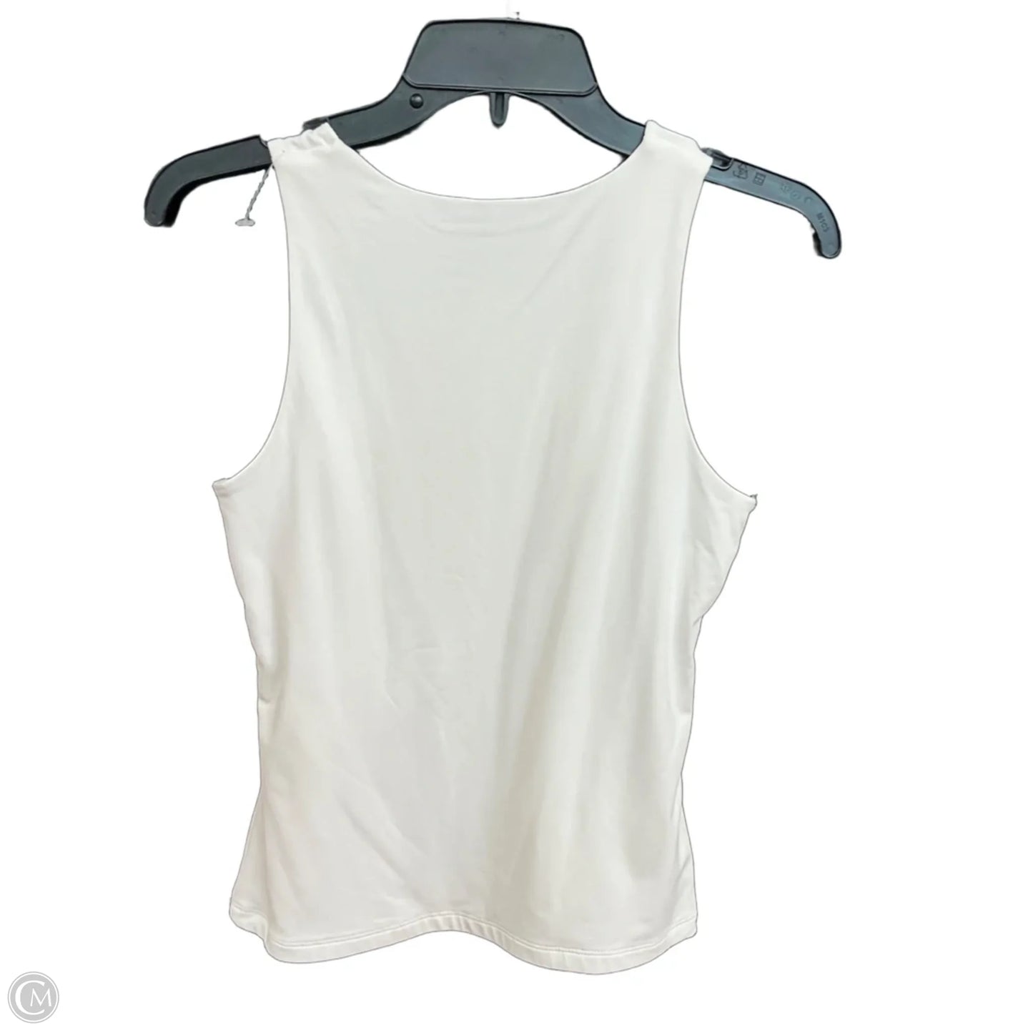 Top Sleeveless By Tahari In White, Size: S