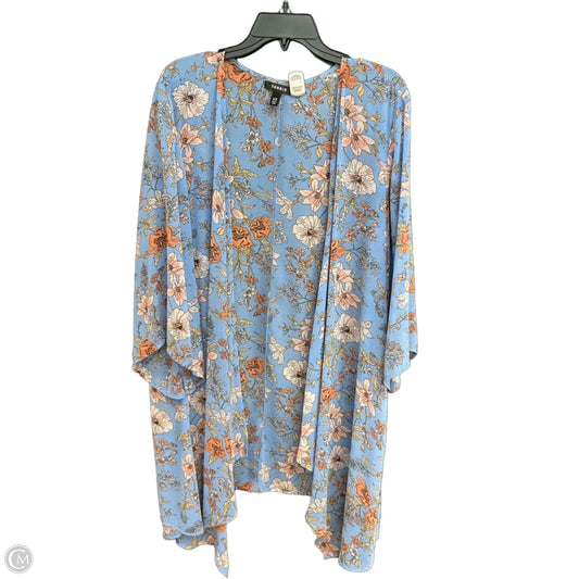 Swimwear Cover-up By Torrid In Blue, Size: Xl