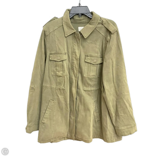 Jacket Other By Torrid In Green, Size: Xxl