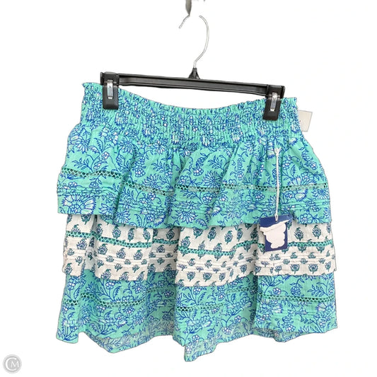 Skirt Mini & Short By Roller Rabbit In Blue, Size: 8