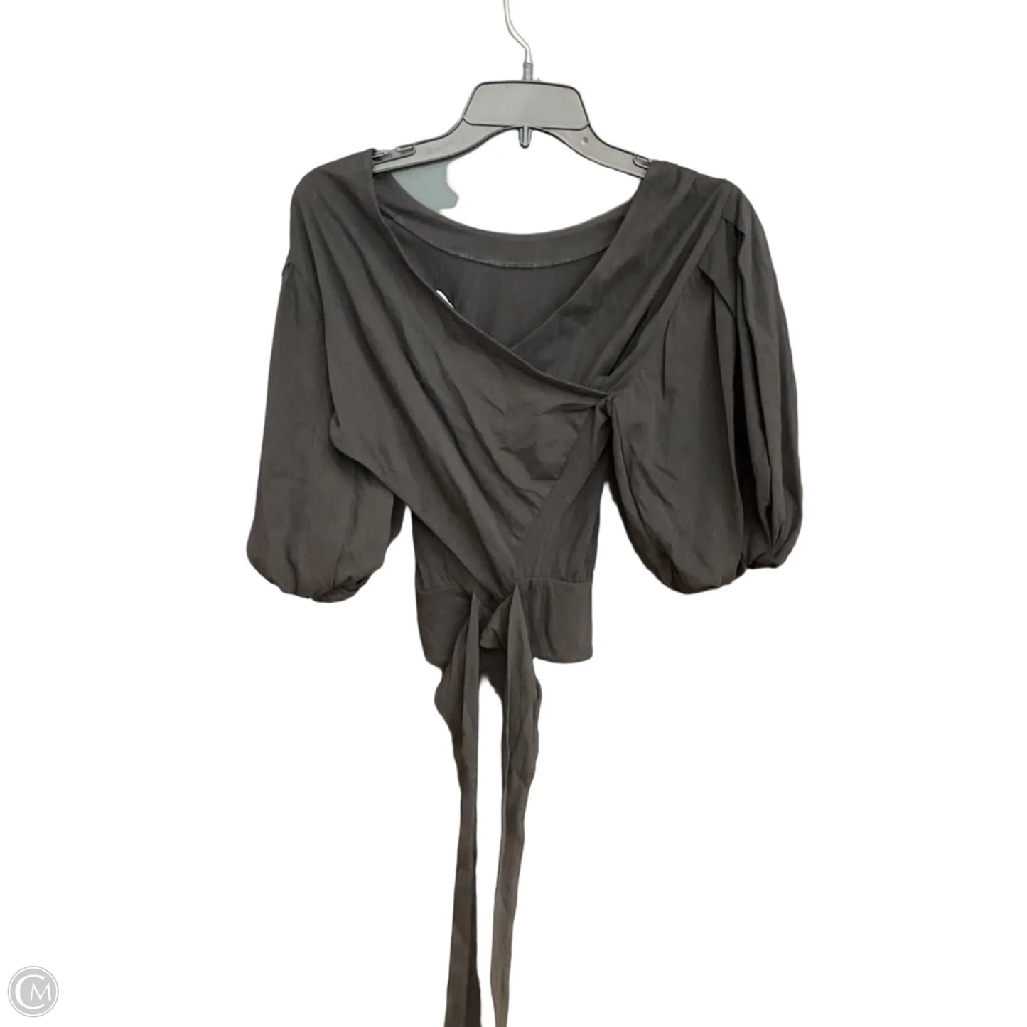 Top Short Sleeve By Express In Black, Size: S