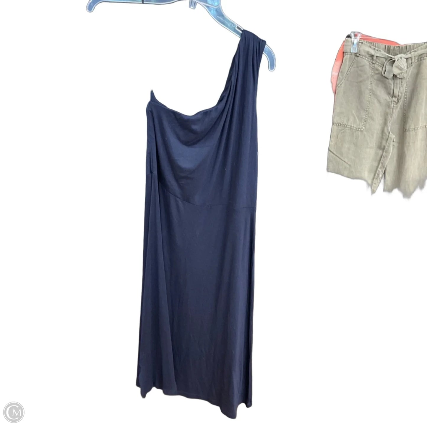 Dress Casual Midi By Loft In Navy, Size: S