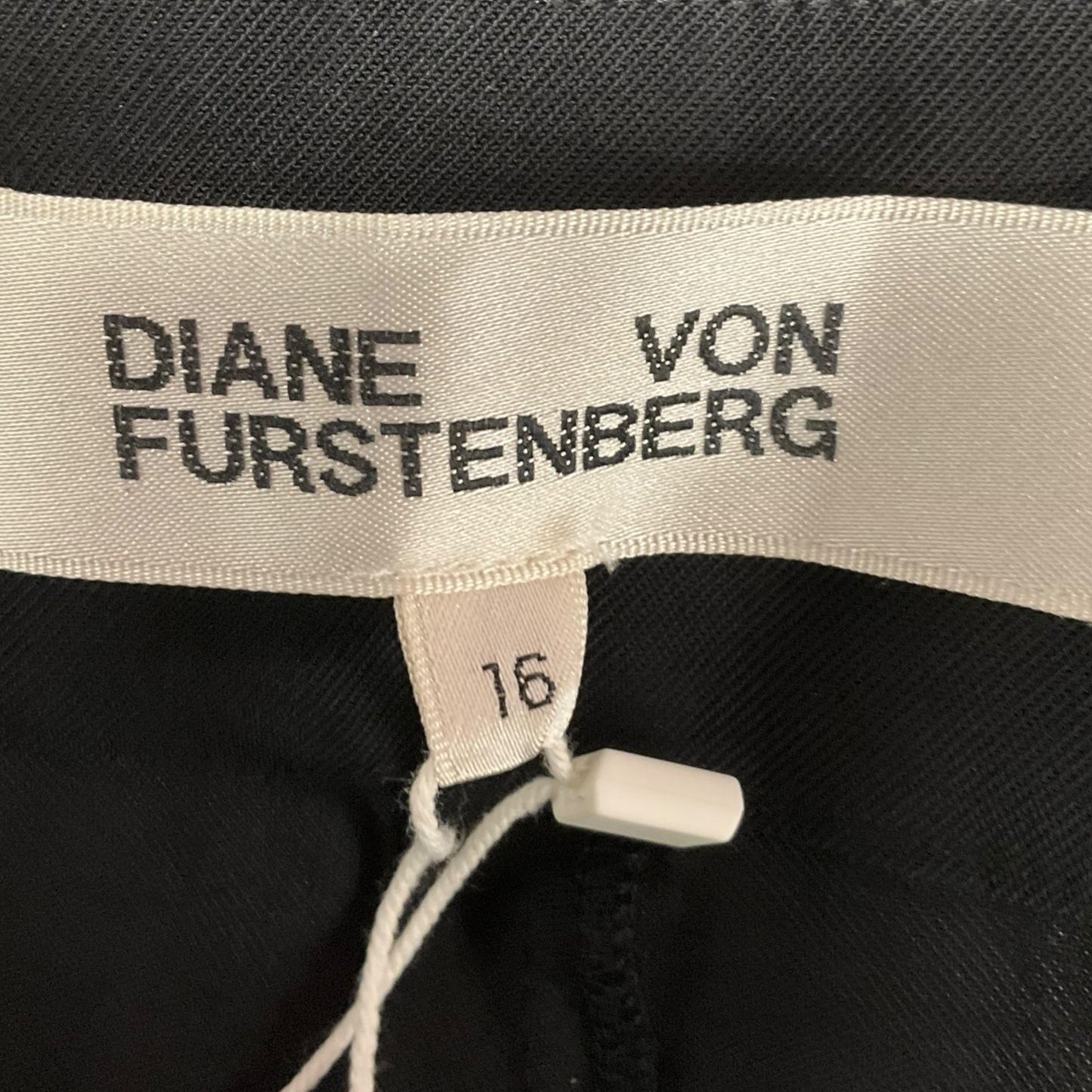 Pants Designer By Diane Von Furstenberg In Black, Size: 16