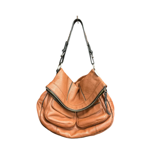 Handbag Leather By Oryany, Size: Large