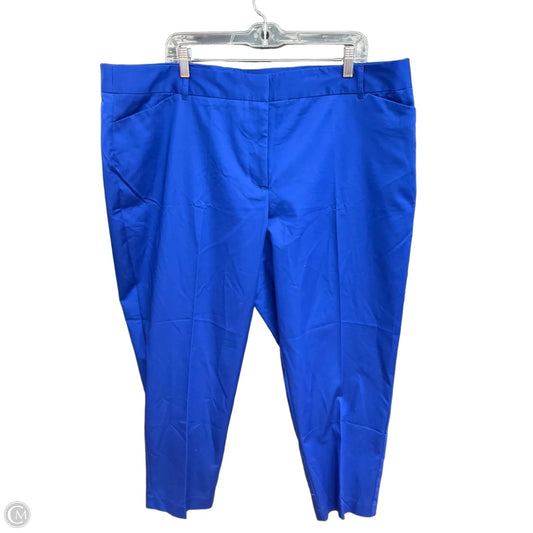 Pants Dress By 89th And Madison In Blue, Size: 18