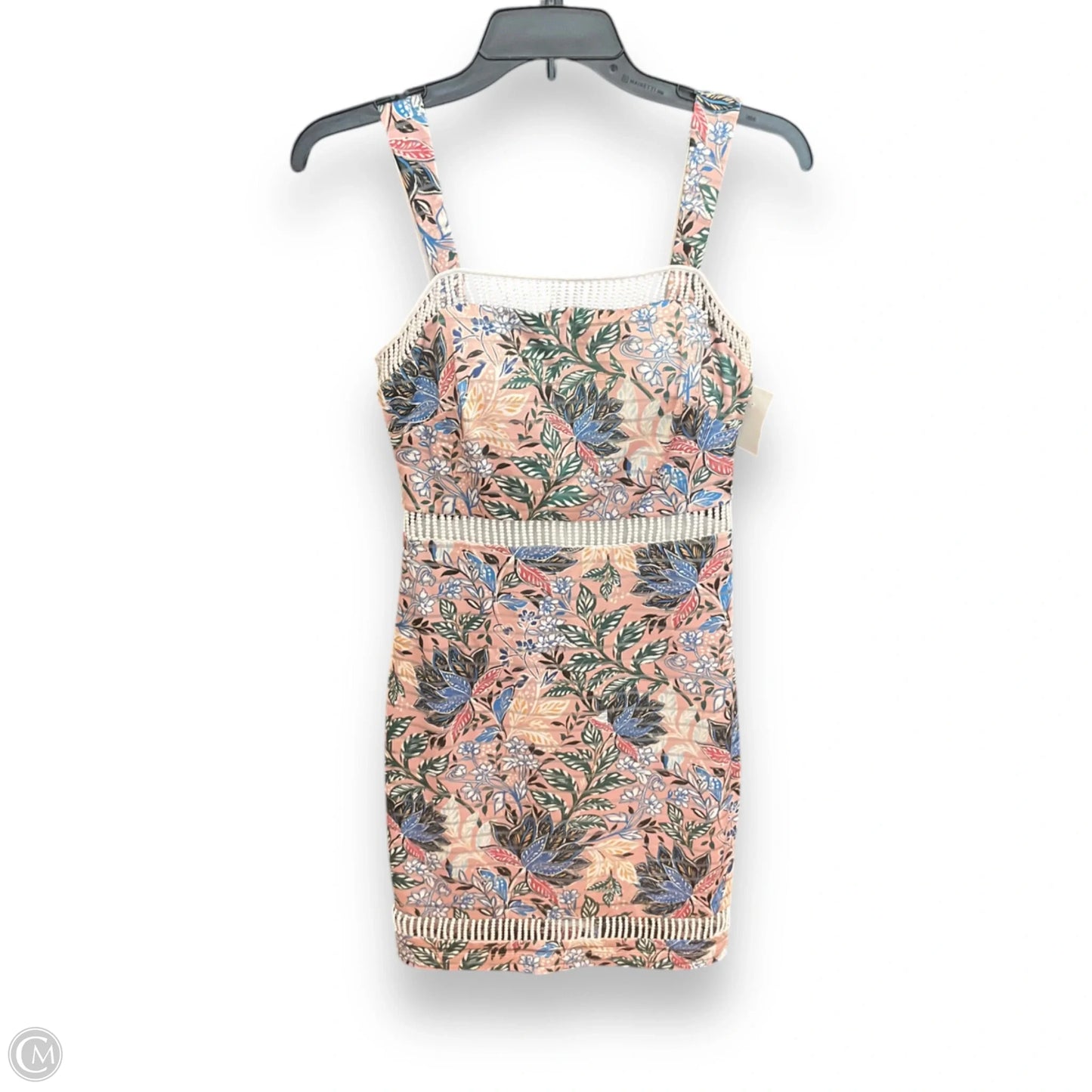 Dress Casual Short By Guess In Floral Print, Size: 0