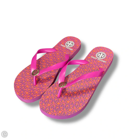 Sandals Designer By Tory Burch In Pink, Size: 8