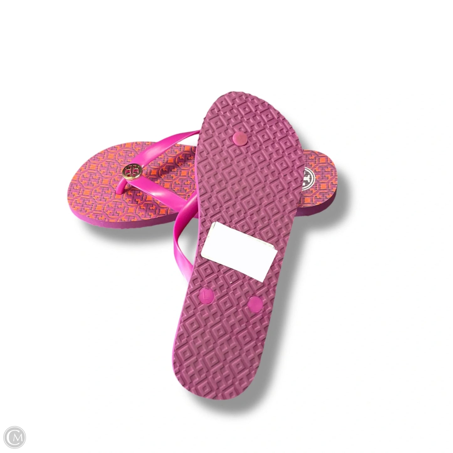 Sandals Designer By Tory Burch In Pink, Size: 8