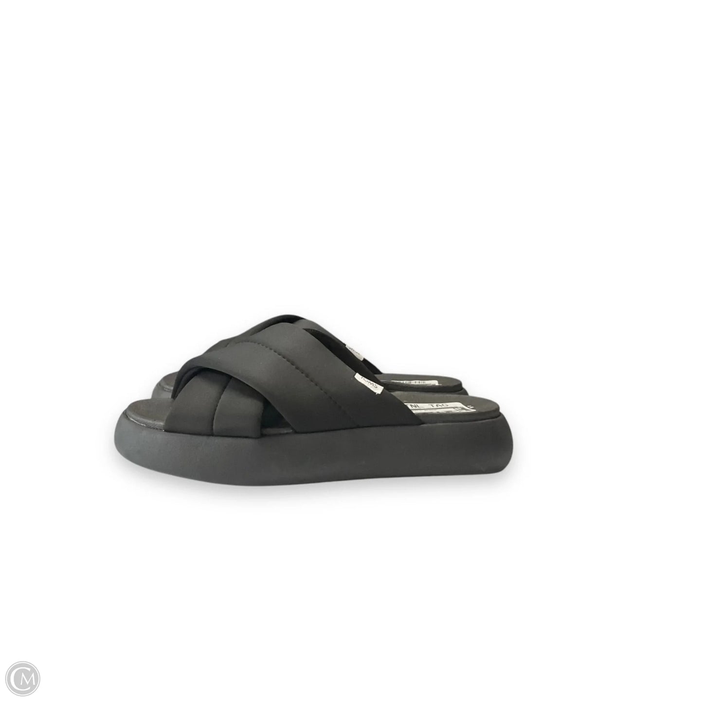 Sandals Heels Block By Toms In Black, Size: 7