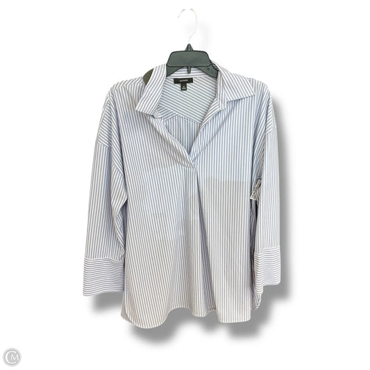 Top 3/4 Sleeve By Alfani In Striped Pattern, Size: M
