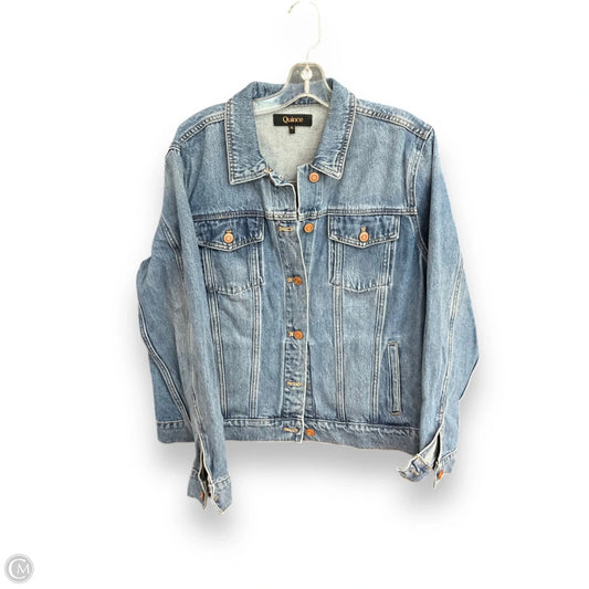 Jacket Denim By Quince In Blue Denim, Size: Xl