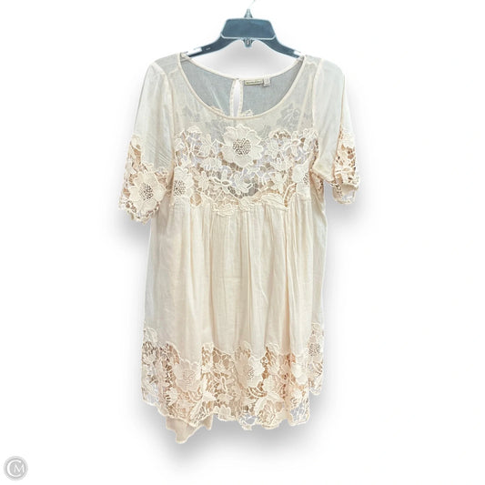 Dress Casual Short By Holding Horses In Peach, Size: Xl