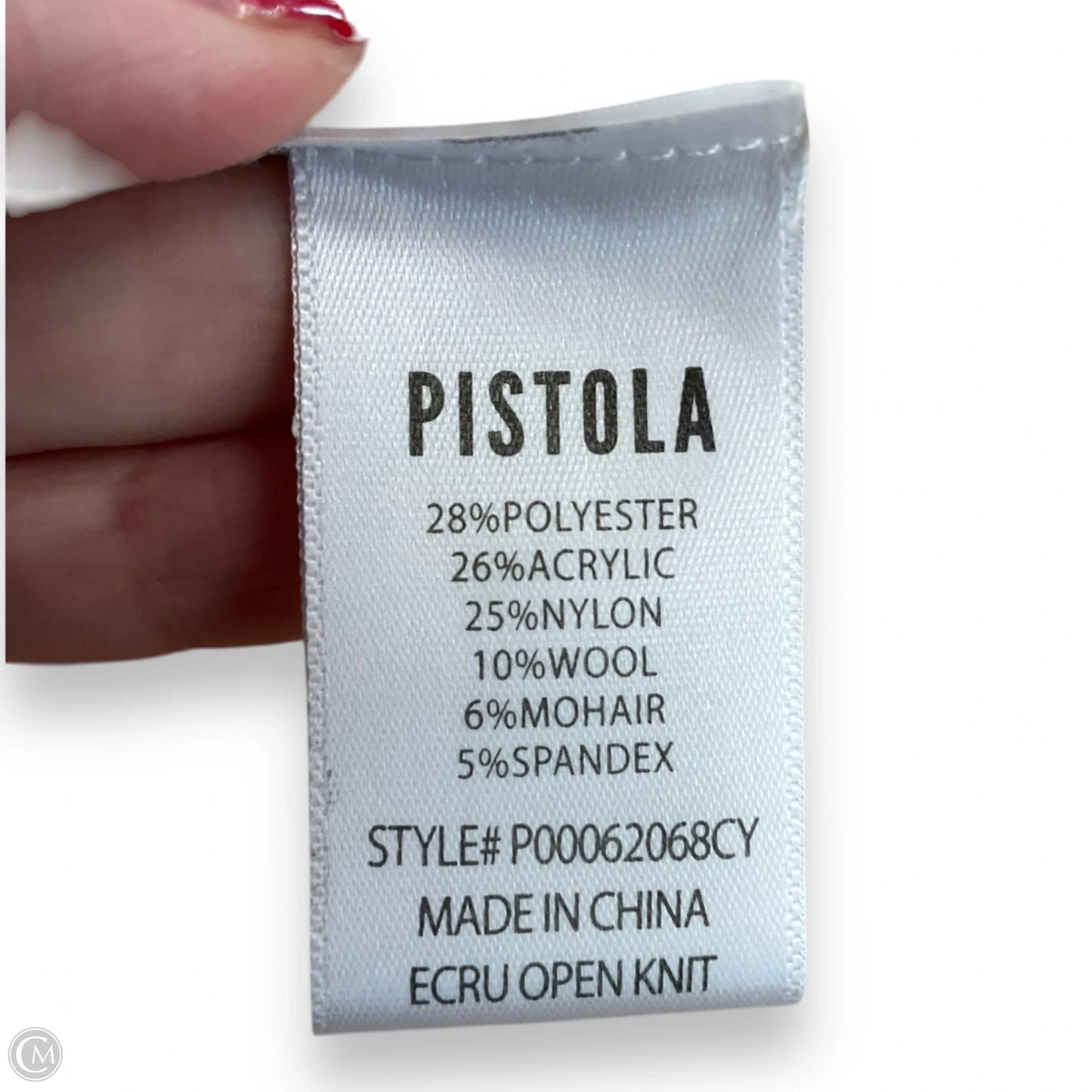 Vest Sweater By Pistola In Cream, Size: Xs