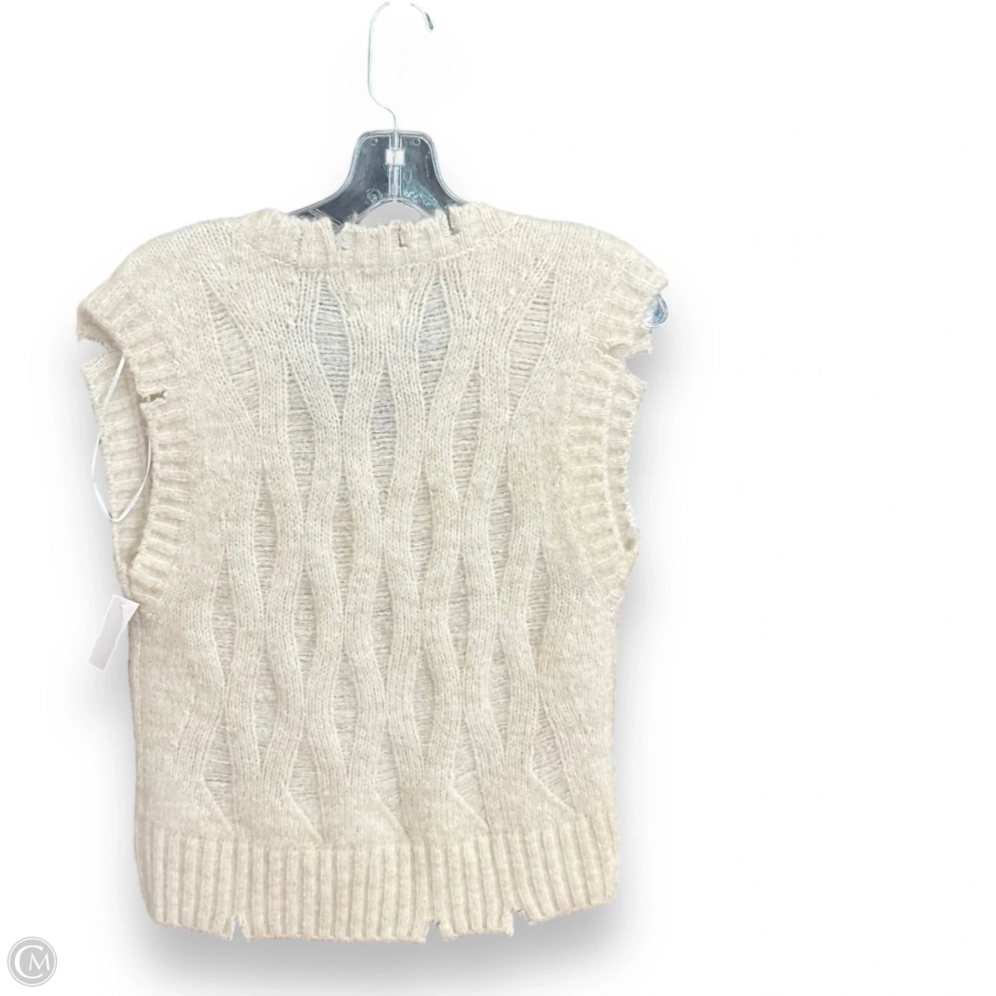Vest Sweater By Pistola In Cream, Size: Xs