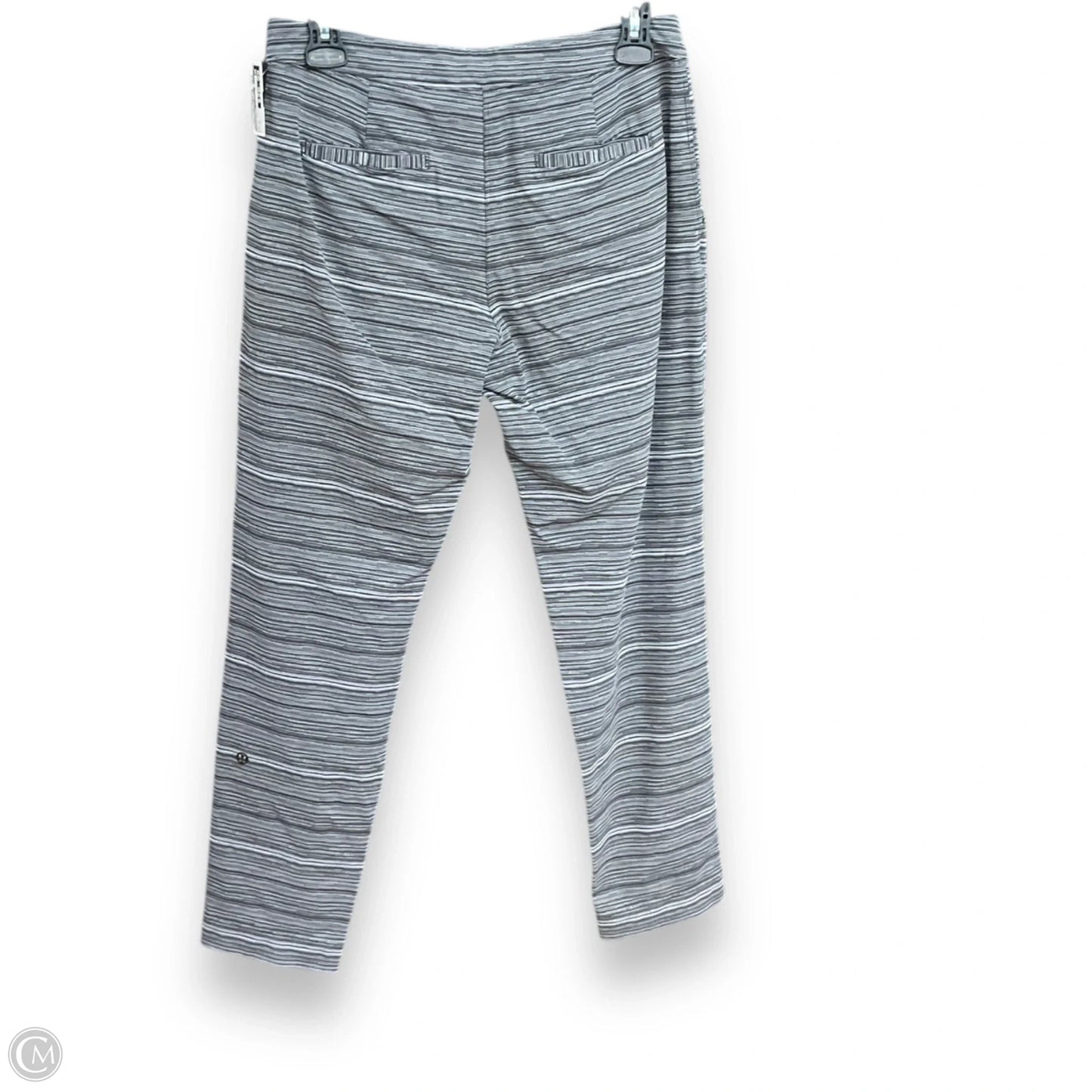 Athletic Pants By Lululemon In Black & White, Size: 6