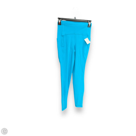 Athletic Leggings By Lululemon In Teal, Size: S