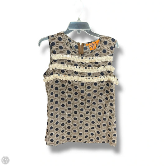 Top Sleeveless Designer By Tory Burch In Navy, Size: M