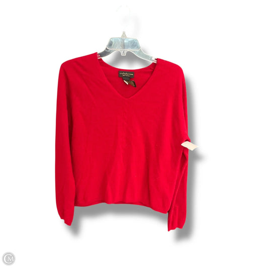 Sweater Cashmere By Croft And Barrow In Red, Size: Xl