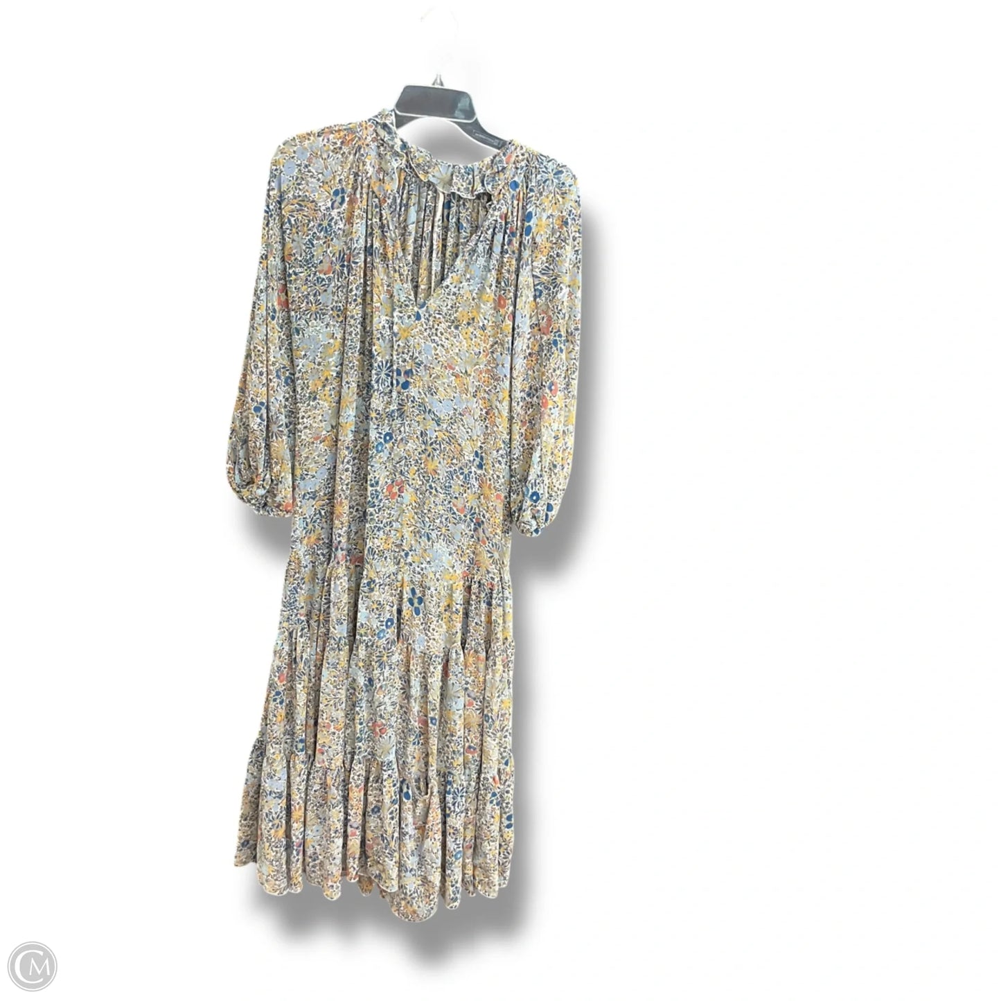 Dress Casual Maxi By Free People In Floral Print, Size: M
