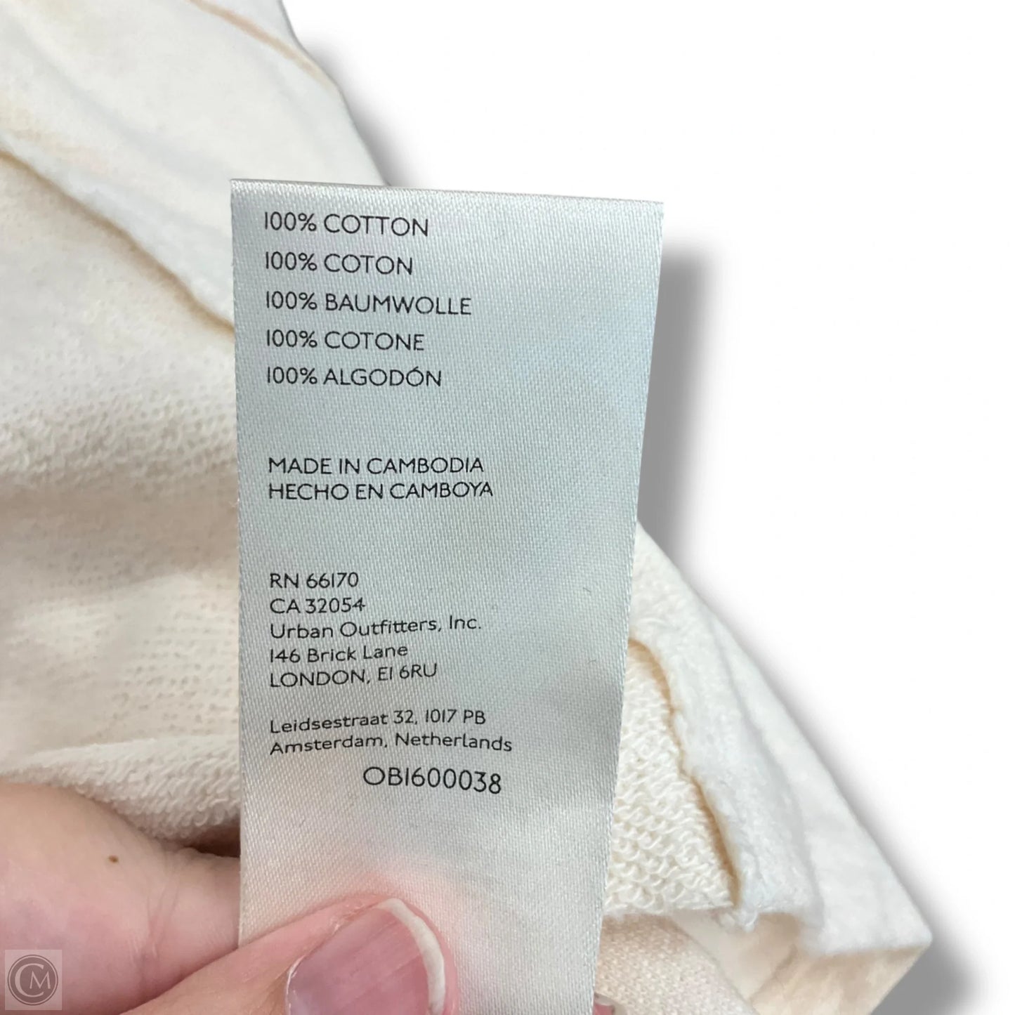 Top Long Sleeve By Pilcro In Cream, Size: L