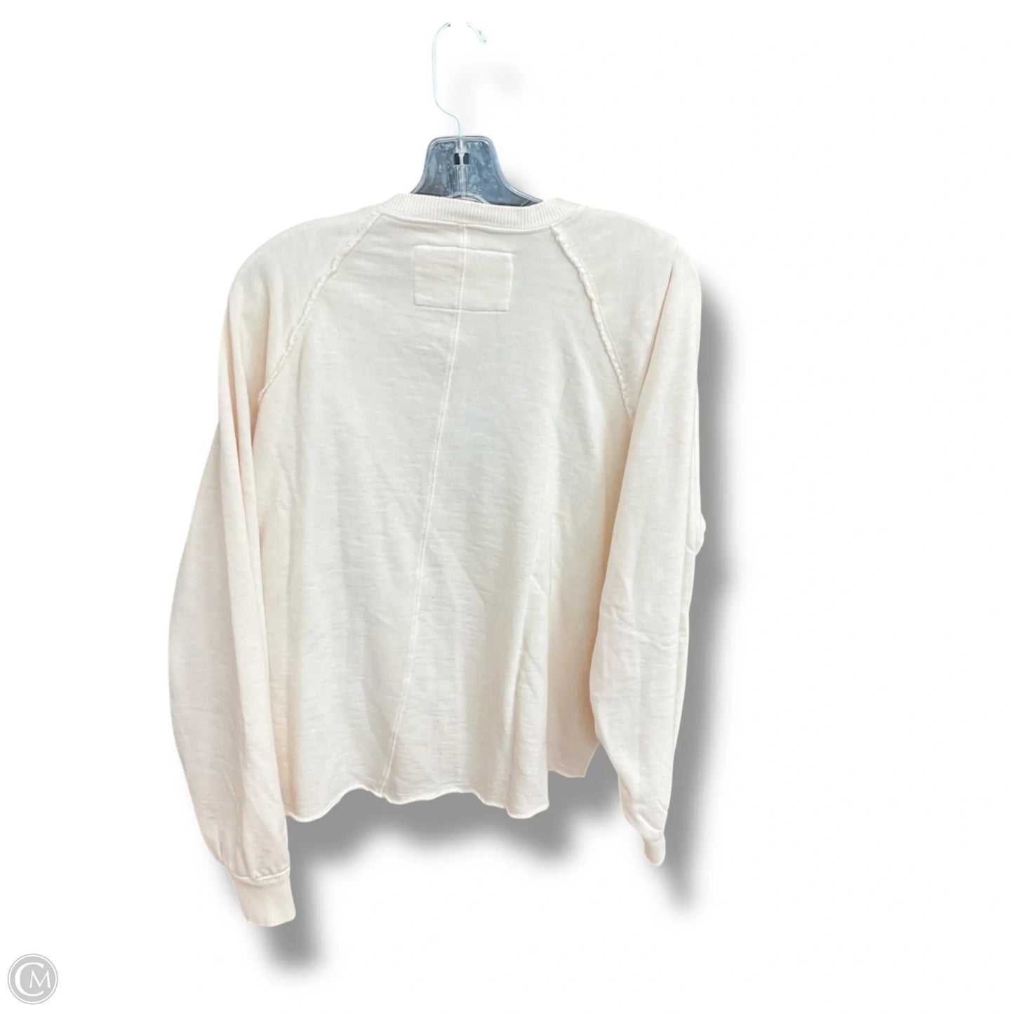 Top Long Sleeve By Pilcro In Cream, Size: L