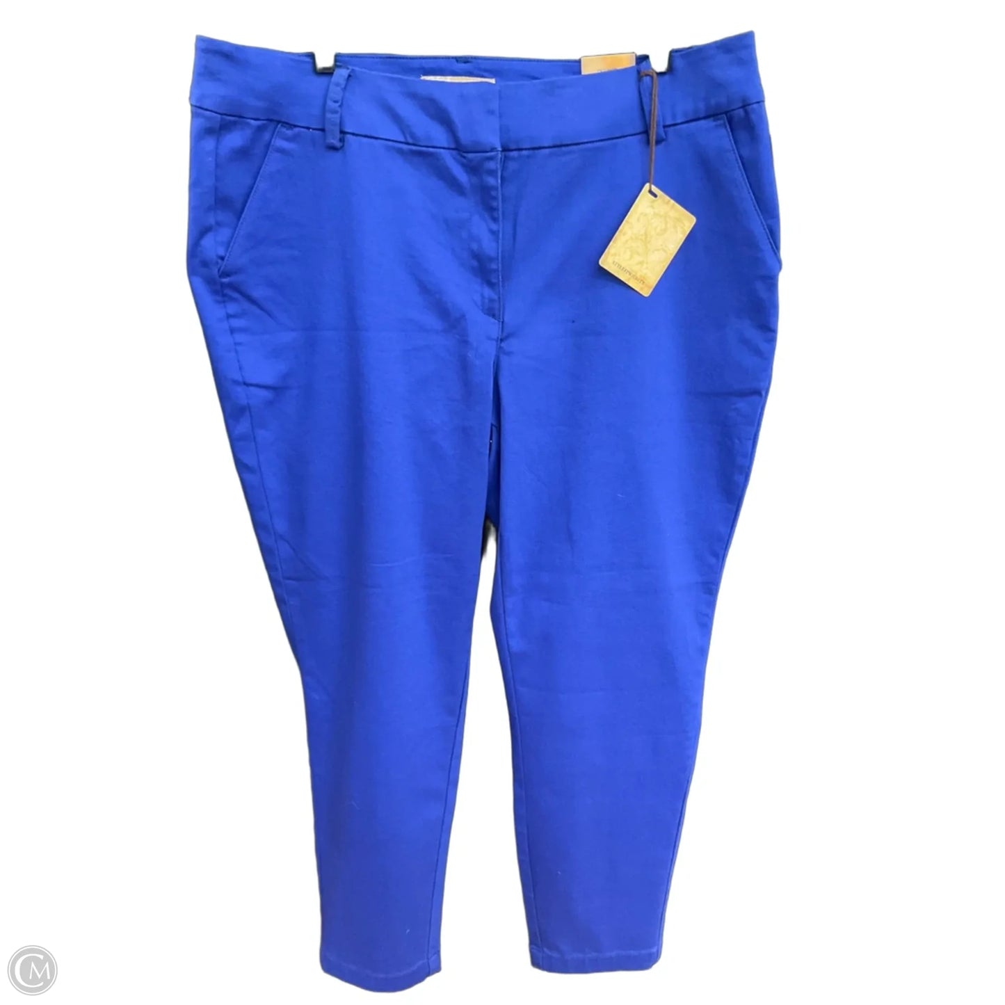 Pants Dress By Clothes Mentor In Blue, Size: 18
