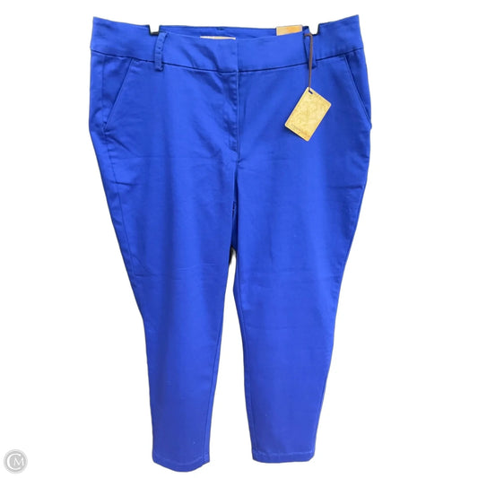 Pants Dress By Clothes Mentor In Blue, Size: 18