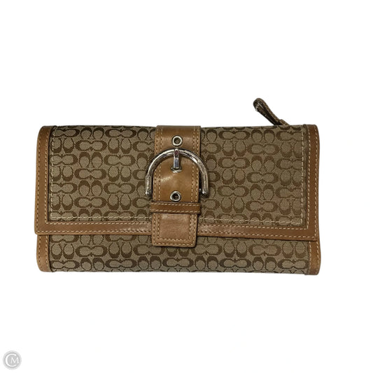 Wallet Designer By Coach, Size: Large