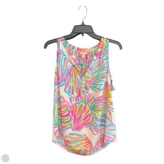 Top Sleeveless Designer By Lilly Pulitzer In Multi-colored, Size: S