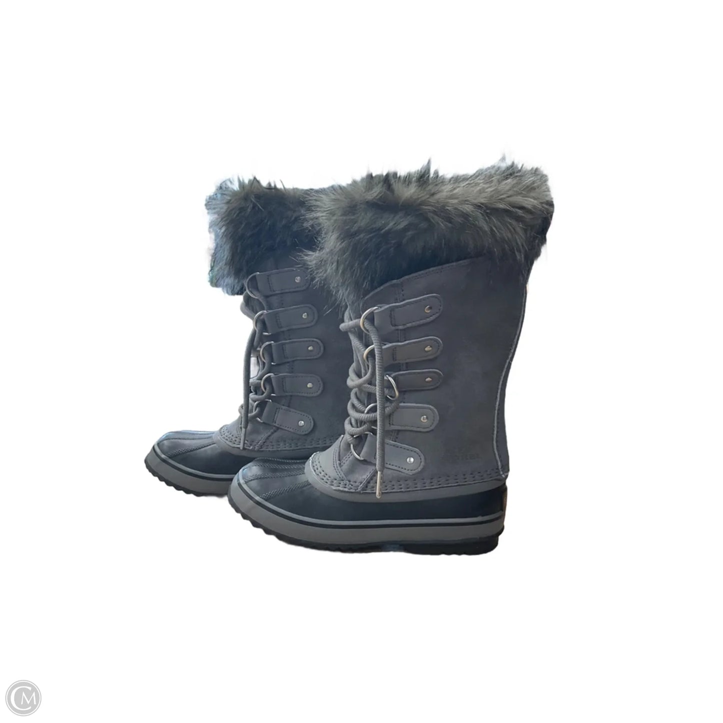 Boots Knee Flats By Sorel In Grey, Size: 5.5