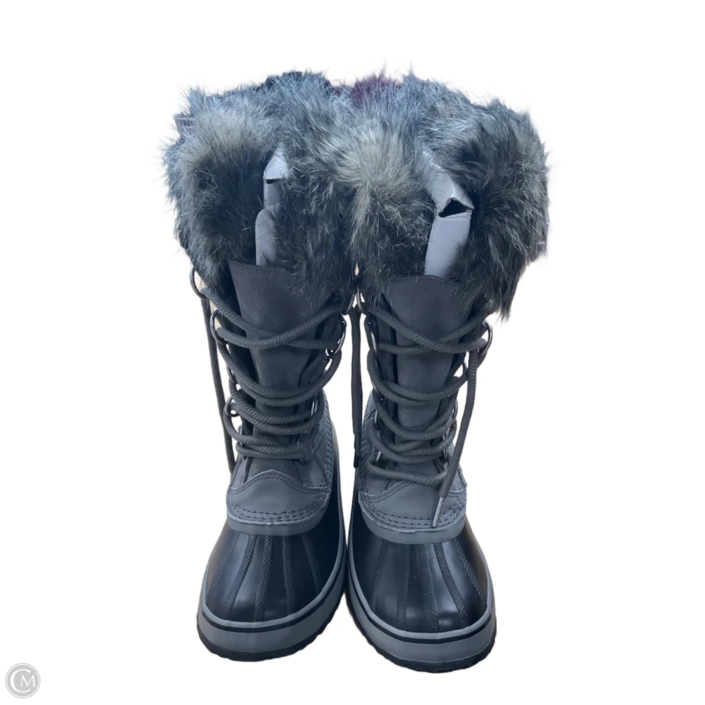 Boots Knee Flats By Sorel In Grey, Size: 5.5