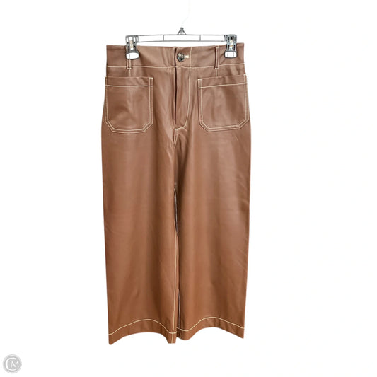 Pants Wide Leg By Maeve In Brown, Size: 6